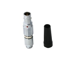 0B Metal Aviation Plug Connector Push Pull Self Locking 2 Pin FGG picture