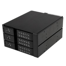 StarTech HSB3SATSASBA 3 Dive 3.5 Trayless Hot Swap SATA Mobile Rack Backplane picture