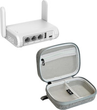 GL-SFT1200 (Opal) Secure Travel Wifi Router &  Gadget Organizer Case for Travel picture