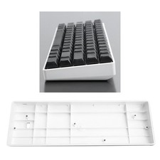 60% Compact  Plastic Keyboard Case Compatible with GH60 POKER2 POK3R white picture