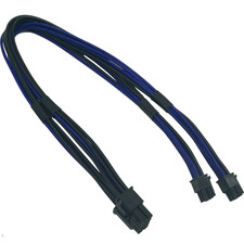 Dual Mini 6 Pin To 8 Pin Pcie Power Cable For Mac Pro Graphics Card 15 Inch picture