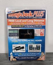 Magic Jack PLUS Free Local Long Distance Calling Telephone 430-0562. New, Sealed picture
