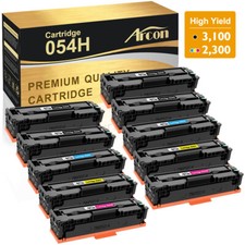 10PK Toner Cartridge 054H for Canon 054 054H imageCLASS LBP621cdw MF643cw picture