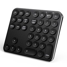 iClever Bluetooth Number Pad, Multi-Device Wireless Numeric Keypad, USB-C Rechar picture