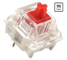 Ranked - Kailh Box Noble Red -Clicky Mechanical Keys 90 Pack picture