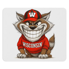 Wisconsin Badgers Mouse Pad 9.5