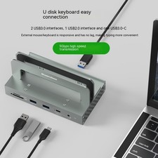 Vertical Storage Bracket Type-C Docking Station Converter USB-C Hub Stand Holder picture