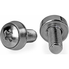 StarTech 50 Pkg M6 Mounting Screws for Server Rack Cabinet, TAA picture