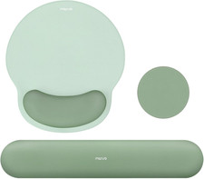 MOSISO Wrist Rest Support for Mouse Pad&Keyboard Set, Antique Green picture