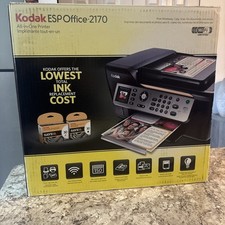 Kodak ESP Office 2170 All-In-One WiFi USB Color Inkjet Printer NEW OPEN BOX picture
