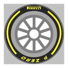 Leather F1 Pirelli Medium Mouse Mat picture