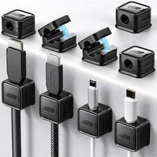 9 Pack Cord Organizer Magnetic Cable Clips Adhesive Wire Management 1s Lock picture