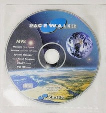 Vintage Spacewalker M98 Drivers and Manuals CD, System Manager Shuttle Inc picture