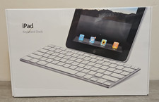 New Apple iPad Keyboard & Dock Model A1359 MC533LL/B 1st Gen 1 2 3   2010 picture