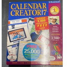 PC Lifestyles: Calendar Creator Version 7 By Broderbund (1999) picture