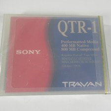 New Sony QTR1-SL 200/400mb TRAVAN 800mb Preformatted Mini Data Cartridge picture
