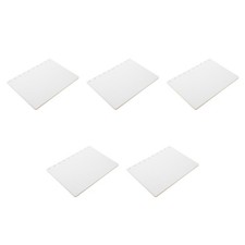 5pcs Sublimation Blank Journal with Mushroom Discs and Hard Cover picture