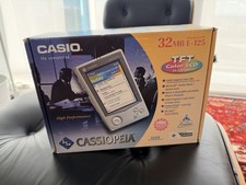 CASIO CASSIOPEIA E-125 32MB Pocket PC — NEW OLD STOCK — COMPLETE IN ORIGINAL BOX picture