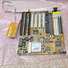 Tested Soyo ST-5BT Baby AT socket 7 motherboard, AMD K6 233 CPU, 32MB RAM, USB picture