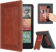 Kindle Paperwhite 12th Gen & Colorsoft Case - Durable PU Leather, Auto Sleep/Wak picture