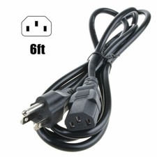 6ft Premium US Universal Power Cord for 18 AWG IEC320 C13 to NEMA 5-15P HD TV PC picture