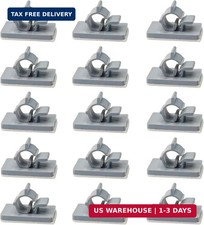 15PCS 1/4 Inch RO Tubing Holder Clips for Water Line, Self-Adhesive Cable Manage picture
