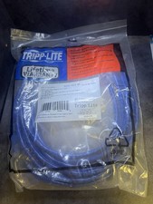 TRIPP LITE N201-014-BL CAT-6 GIGABIT SNAGGLES MOLDED PATCH CABLE 14ft LOT OF 4 picture