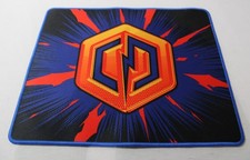 CyberpowerPC Adult's FPS Burst Gaming Mouse Pad CG2 Orange Burst One Size NWT picture