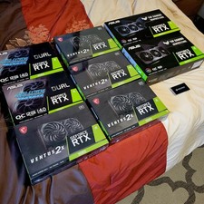 BRAND NEW MSI ASUS TUF Ventus 2x Dual NVIDIA GeForce RTX 3060 AND 3070 Ti picture