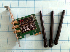 Rosewill Wireless N Dual Band PCIe 450Mbps Network Adapter Card RNWD-N9003PCE picture