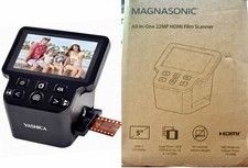 Magnasonic 22MP All-In-One HDMI Film Scanner 5” LCD 35mm 110 126 Super 8~NEW picture