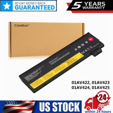 01AV424 01AV423 01AV491 Battery For Lenovo Thinkpad T470 T480 T570 T580 P51s 61 picture