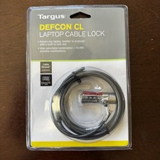 TARGUS Defcon CL Combination Lock Laptop Computer CABLE LOCK PA410U1 NIP NEW picture