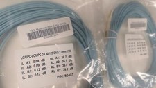 Lot of 2: 15 Meter Multimode Fiber Cables 50/125 picture