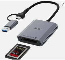 CFexpress Type B Card Reader, 10Gbps USB 3.2 Gen 2 CF Express Type B Card Ada... picture