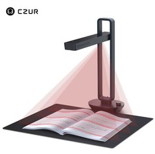 CZUR Aura Portable Smart Book Document Scanner Foldable Table Lamp，Max A3 Size  picture