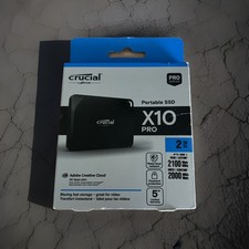 Crucial X10 Pro 2TB USB-A Portable External SSD (CT2000X10PROSSD9) picture