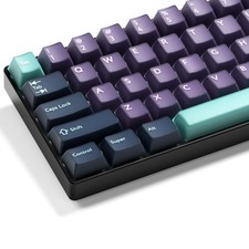 XVX Double Shot PBT 216 Keys Cherry Profile Jade Translucent Keycaps picture