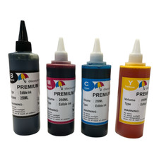 Edible Ink Refill Kit for Canon Epson Printers 1000ml Ink Bottles picture