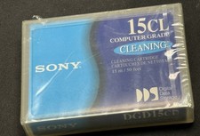 Sony 15CL / DGD15CL DDS Data Storage Cleaning Cartridge ( BRAND NEW - SEALED ) picture