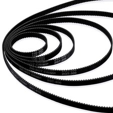6pcs 3D Printer Timing Belt 2GT-6 Closed Loop Rubber, 110mm-610mm, 6mm Width picture