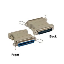 10x DB25 Male to CN36 Female Parallel Printer Adapter Convert Molded Shielded picture