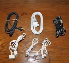 LOT 6 Original Apple Power Cord & Cable Mac iPhone 30 Pin  ++ picture