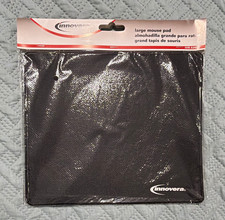 Innovera Large Non-Slip Black Fabric Mouse Pad IVR-52600 9 4/5 x 11 1/4 picture