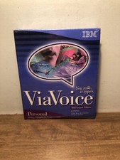IBM ViaVoice Personal for Windows Millennium Edition You Talk It Types picture