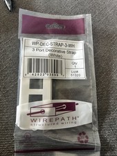 Legrand WP-DEC-STRAP-3-WH - NEW picture
