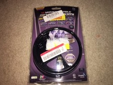 NEW MONSTER High Speed HDMI CABLE w/ ETHERNET- WHITE 2M Digital Audio Video Cord picture
