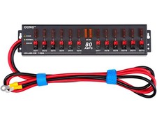 Wired 12 Port DC Power Splitter Distribution Module, with Over-Voltage Under-... picture