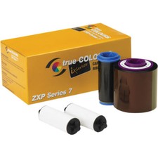 Genuine Zebra 800077-742 YMCKO ZXP Series 7 Printer Ribbon - 750 prints - New picture