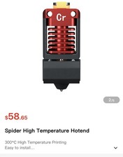 Creality Spider Hotend Kit High Temperature 3D Printer Upgraded Hot End New picture